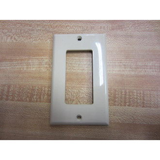 Leviton R43-80401-A Decora Wall Plate Almond R4380401A (Pack of 3) - New No Box