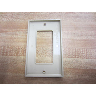 Leviton R43-80401-A Decora Wall Plate Almond R4380401A (Pack of 3) - New No Box