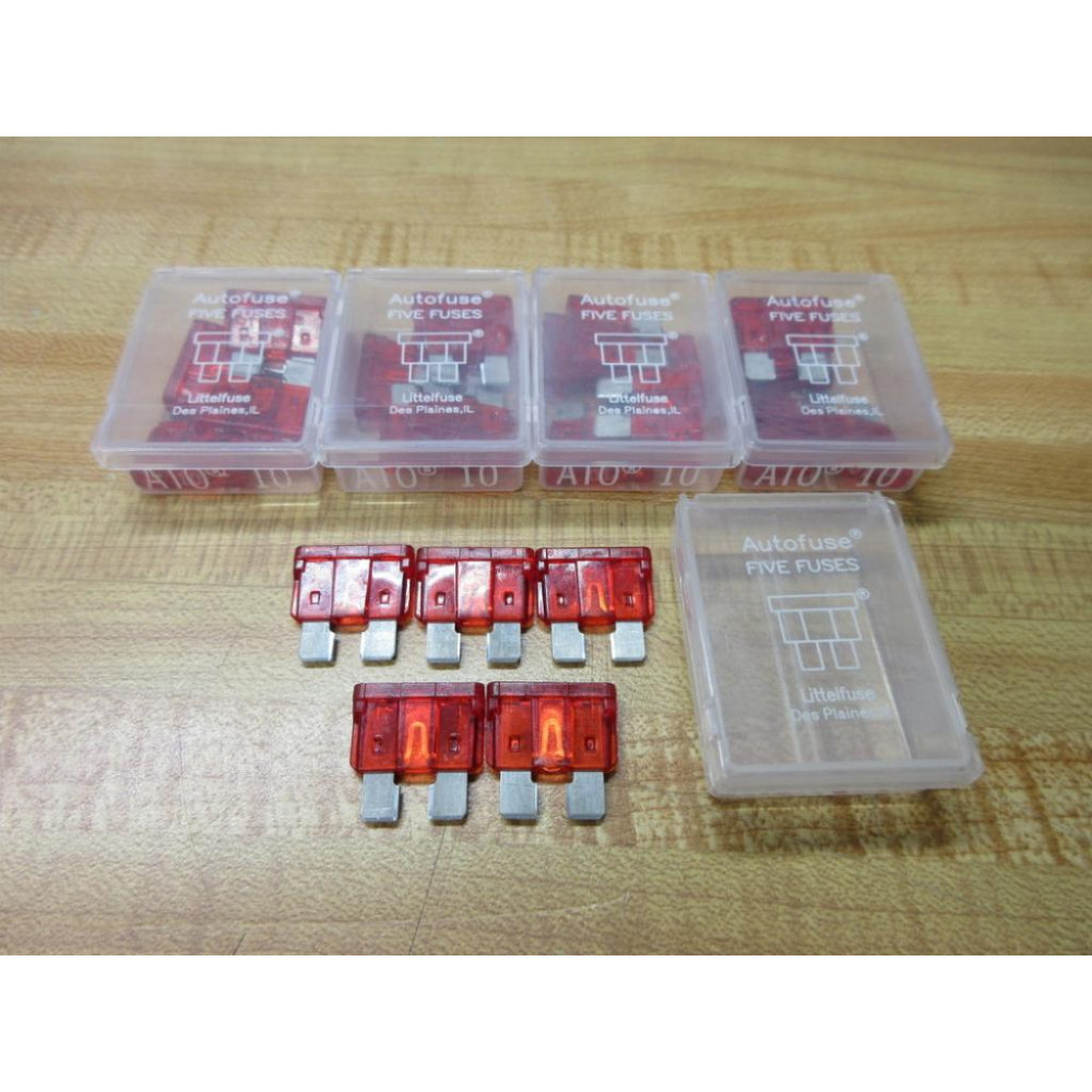 Littelfuse ATO-10 Fuse Cross Ref 2FCY9, 257010 (Pack of 25)