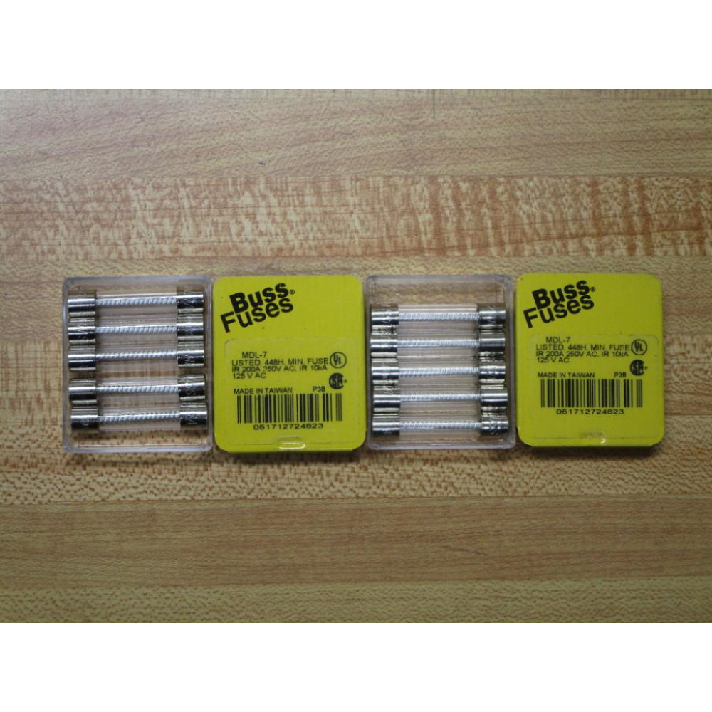 Buss MDL-7 Bussmann Fuse Cross Ref 5C774 Wirewound Element (Pack of 10)