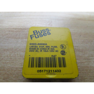 Bussmann GMD-500MA Fuse GMD500MA Buss (Pack of 5)