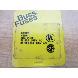 Buss AGC-310 Bussmann Fuse Cross Ref 6F007 Metal Strip Element (Pack of 10)
