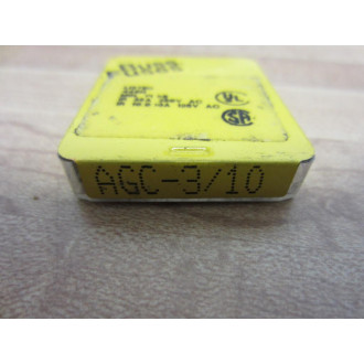 Buss AGC-310 Bussmann Fuse Cross Ref 6F007 Metal Strip Element (Pack of 10)