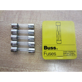 Buss AGX-1-12 Bussmann Fuse Cross Ref 6F056 Jagged Wire (Pack of 10)