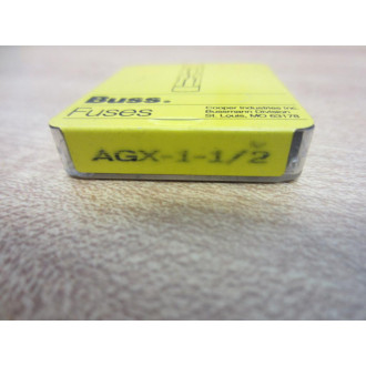 Buss AGX-1-12 Bussmann Fuse Cross Ref 6F056 Jagged Wire (Pack of 10)