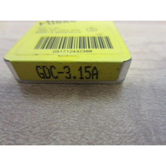 Bussmann GDC-3.15A Bussmann Fuse Cross Ref 1CD14 (Pack of 10)