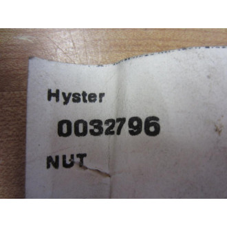 Hyster 0032796 Lock Nut Hy-0032796 - New No Box