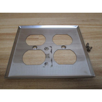 Mulberry 83102 2 Duplex 2 Gang Wall Plate - New No Box