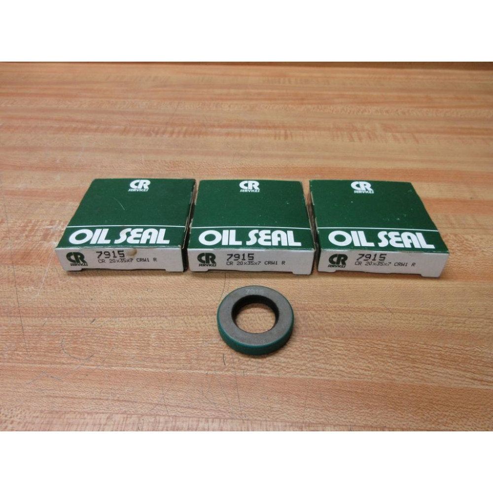 Chicago Rawhide 7915 SKF Oil Seal CR 7915 (Pack of 3)