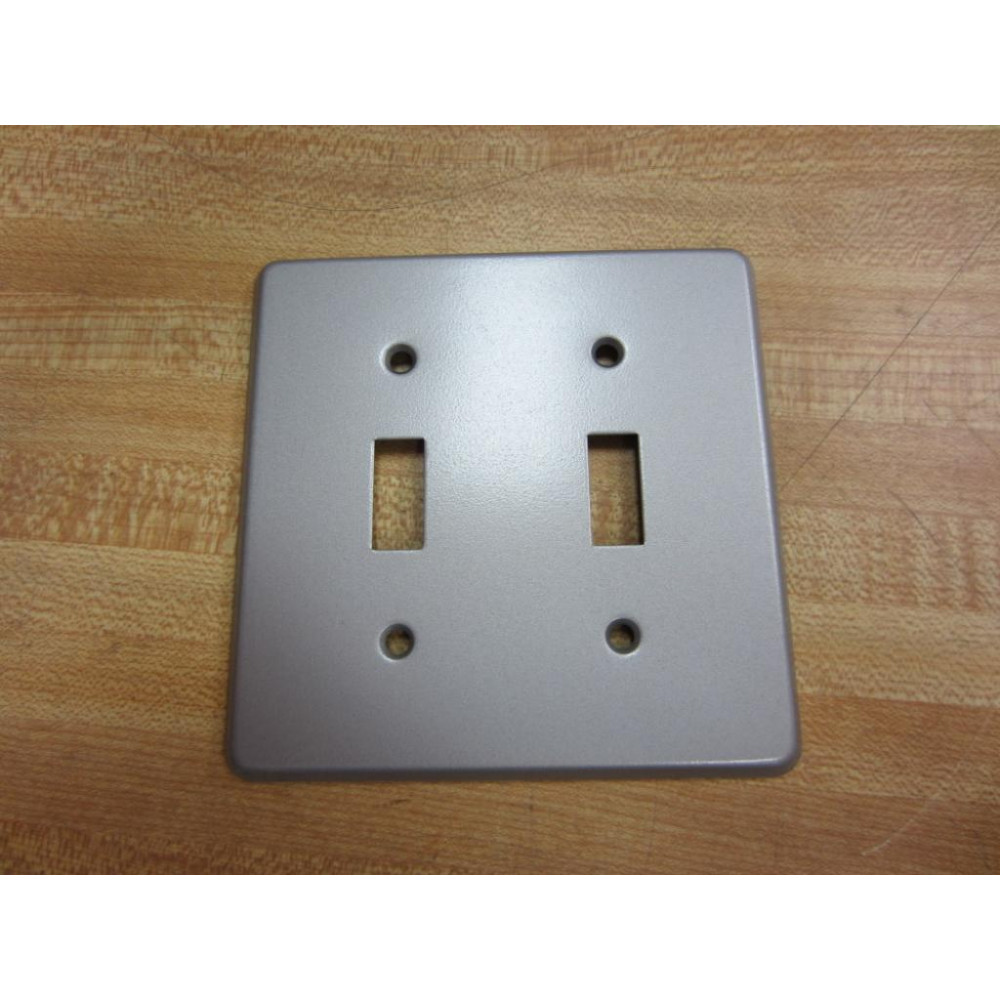 Mulberry 11612 2-Gang Toggle Cover FS Type - New No Box