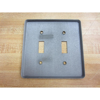 Mulberry 11612 2-Gang Toggle Cover FS Type - New No Box