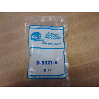 Bimba D-8321-A D8321A Bracket 1-116" (Pack of 2)