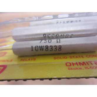 Ohmite 90J750 Resistors (Pack of 5)
