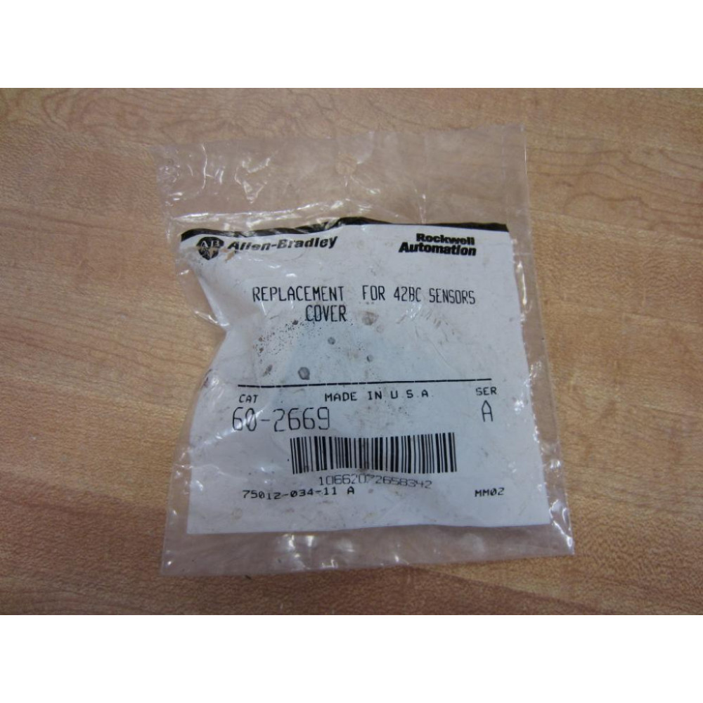 Allen Bradley 60-2669 Sensor Cover For 42BC 602669