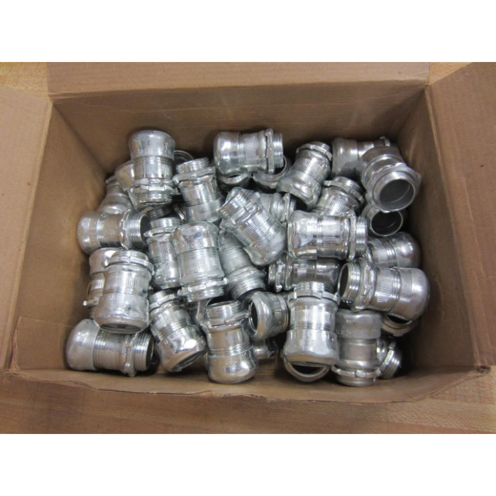 Steel City TC 112 E EMT Connector TC112E 34" (Pack of 50)