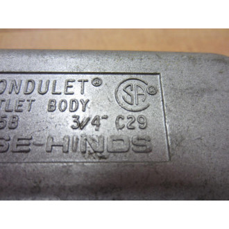 Crouse & Hinds C29 Conduit Body 34" (Pack of 4) - New No Box