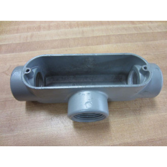 Red Dot AT-3 AT3 Rigid Conduit Body Type T Size: 1" - New No Box