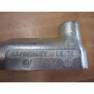 OZ Gedney LB75 LB-75 Conduit Body Type LB Size 34" - New No Box