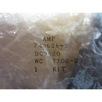 AMP 749626-2 7496262 Connector Back Shell Cable Clamp Kit (Pack of 13)