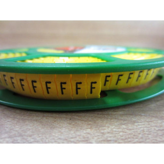 Partex POK10004SV40.F Markers - F (Pack of 500) - New No Box