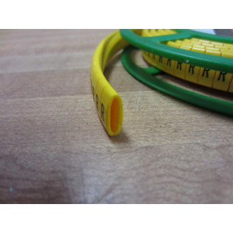 Partex POK10004SV40.R POK10004SV40R Markers - R (Pack of 500) - New No Box