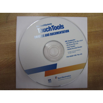 ELO Touch Systems 450261-000 ELO Touch Systems Touchtools CD Rev AD