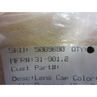 EAO 31-901.2 EAO 319012 Red Pushbutton Lens (Pack of 3) - New No Box