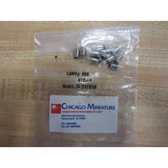 Chicago Miniature 386 Lamp Light Bulb (Pack of 10)