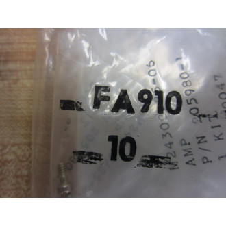 Black Box FA910 Screw Lock M2430825-06 205980-1 (Pack of 10)
