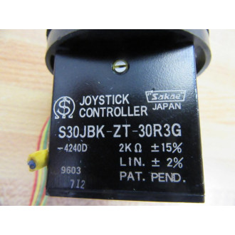 Sakae S30JBK-ZT-30R3G-4240C Joystick S30JBKZT30R3G4240C S30JBK-ZT-30R3G-4240D - Used
