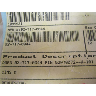52070072--H-101 DET 1 Pin (Pack of 5) - New No Box