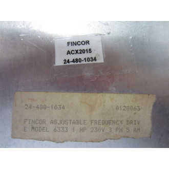 Fincor ACX2015 Drive Model 6333 24-480-1034 012063 - New No Box