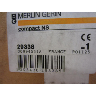Merlin Gerin 29338 Circuit Breaker Rotary Black Handle