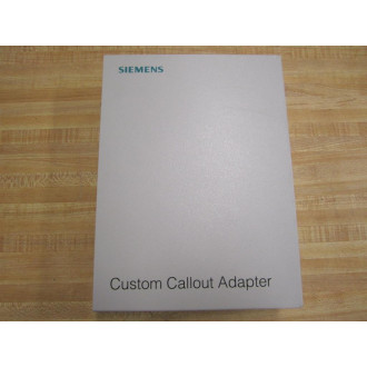 Siemens S30807-U6232-X-8 Custom Callout Adapter 31E4597 S30807U6232X8 - Used