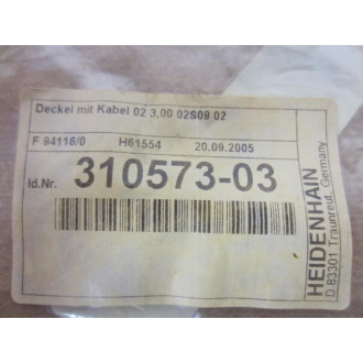 Heidenhain 310 573 03 Cover With Cable LSLB Kit 310573-03