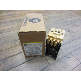 Allen Bradley 100-A30ND3 Contactor 100A30ND3 100A30N*3 Series B
