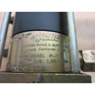 Haskel M-71 M71 Pump - Used
