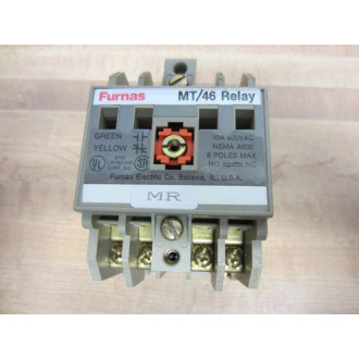 Furnas 46MT40* MT46 Control Relay 120V 60HZ 110V 50HZ - Used