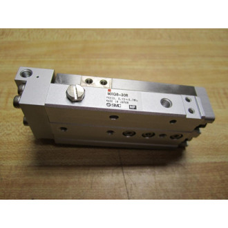 SMC MXQ8-30R Slide Table Cylinder Actuator MXQ830R - New No Box