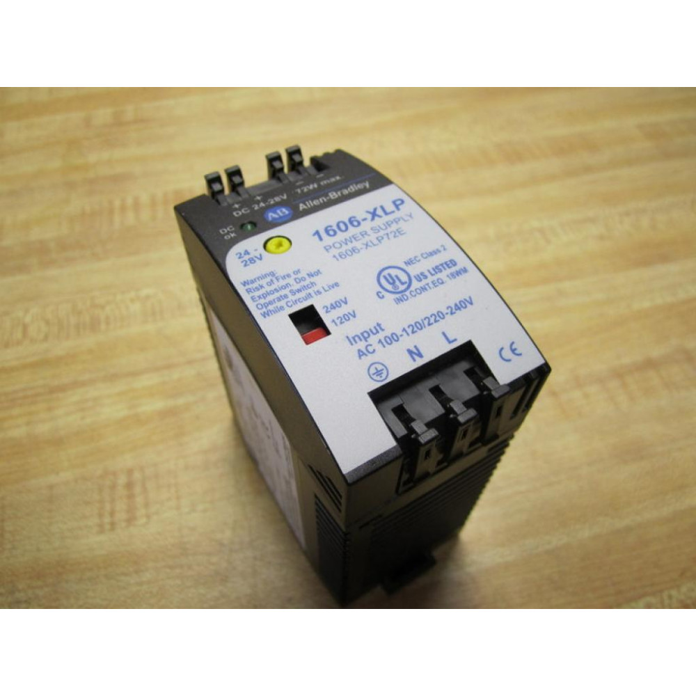 Allen Bradley 1606-XLP72E Power Supply 1606XLP72E Series A - New No Box