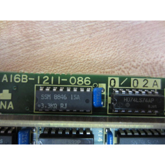 Fanuc A16B-1211-0860 Board A16B-1211-086002A - Used