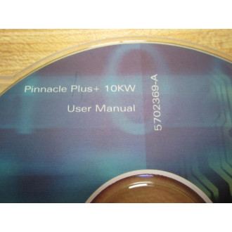 Advanced Energy Industries 5702369-A Pinnacle Plus+ 10KW Manual CD 5702369A - Used