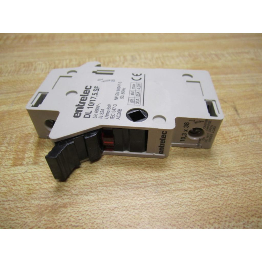 ABB DL1017,5.SF Terminal Block w Fuse DL10175SF - New No Box