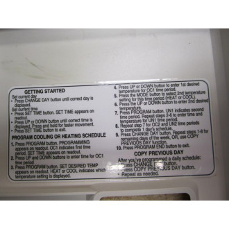 Bryant TSTATBBPCM01-A Programmable Thermostat TSTATBBPCM01A - Used