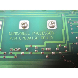 Graco CP830158 CommBell Processor Board CP 830 158 Rev D 830-157CA - Used