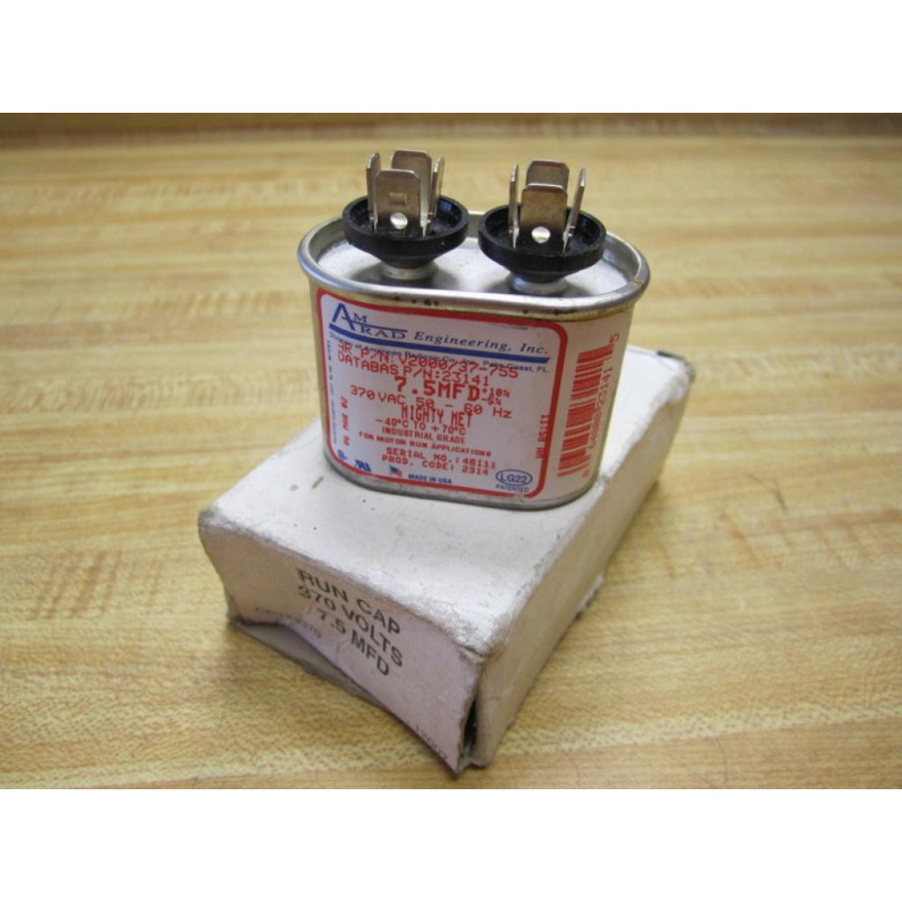 AmRad Engineering V200037-755 Run Capacitor 23141 V200037755