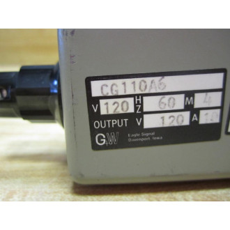 Eagle Signal CG110A6 Timer 1-10 Seconds 120V60Hz - Used