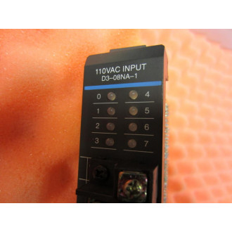 Automation Direct D3-08NA-1 Input Module 110VAC D308NA1 D3-O8NA-1 - Used