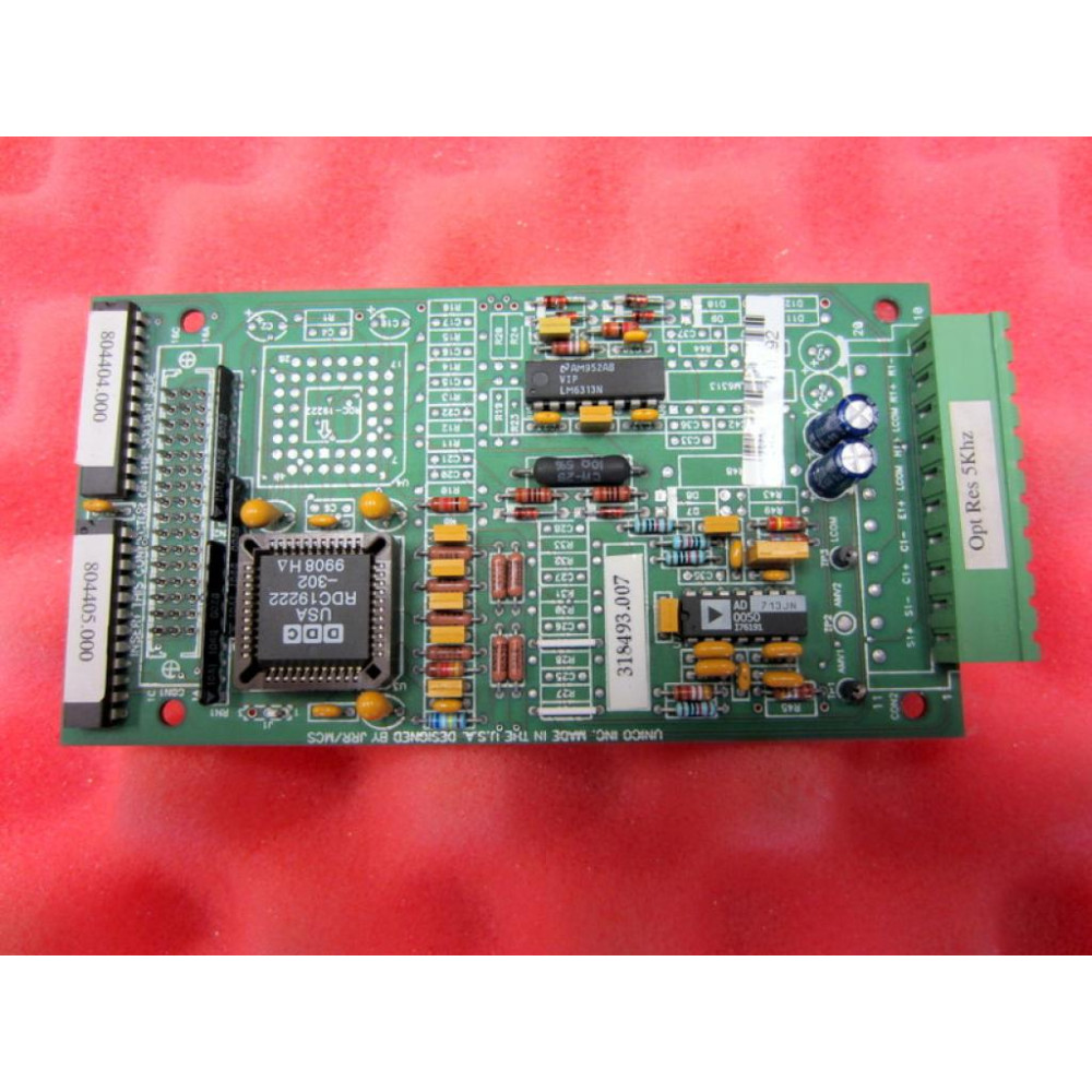 Unico 318493.007 Circuit Board PCB 318493 318493007 SN: 360292 - Used
