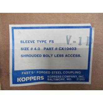 Koppers CX10403 Coupling Sleeve FS